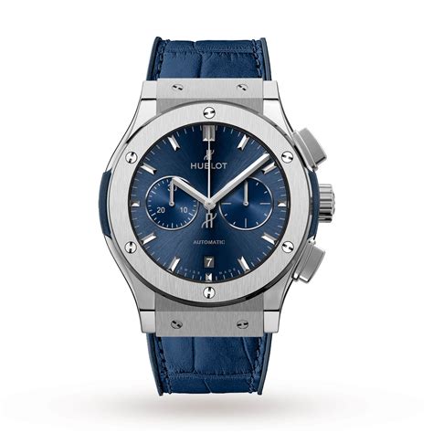 hublot fusion chronograph blue|hublot classic fusion classico.